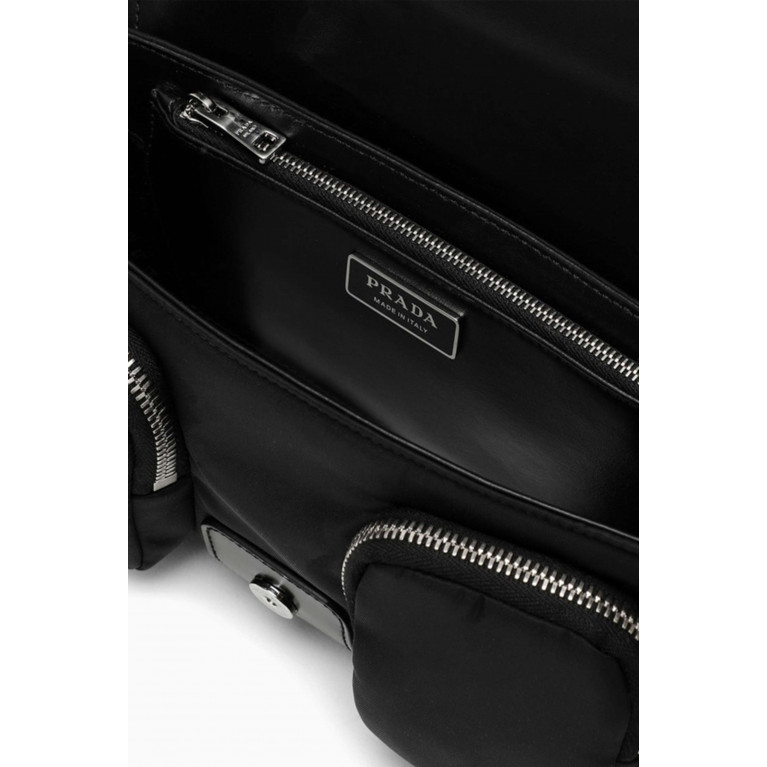 Prada - Pocket Shoulder Bag in Leather