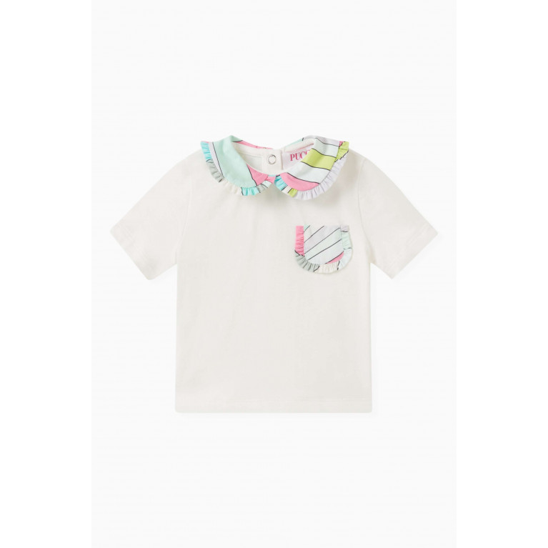 Emilio Pucci - Pocket T-shirt in Cotton White