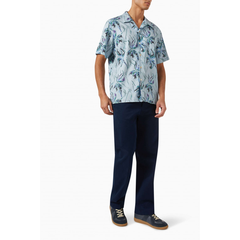 PS Paul Smith - Floral-print Shirt in Cotton Blend