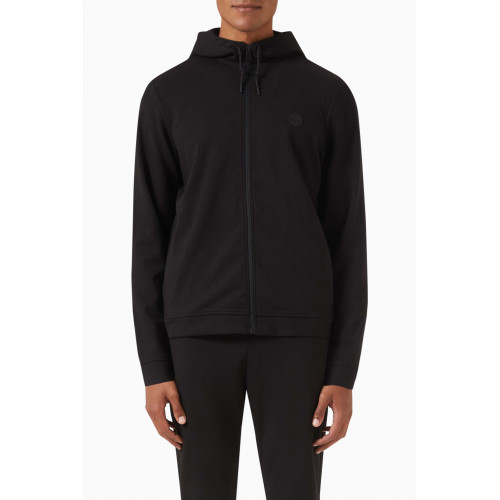 PS Paul Smith - Logo Hoodie in Cotton-poly Blend