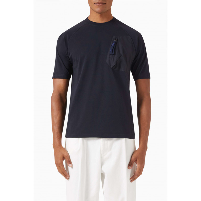 PS Paul Smith - Pocket T-shirt in Stretch Cotton Jersey