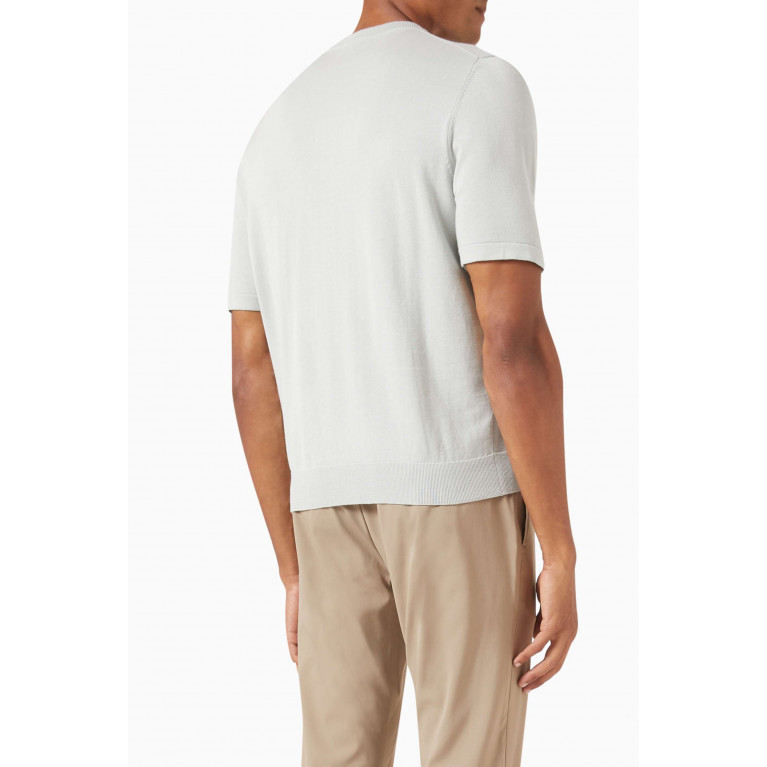 PS Paul Smith - Broad Stripe Zebra Sweater T-shirt in Organic Cotton Knit