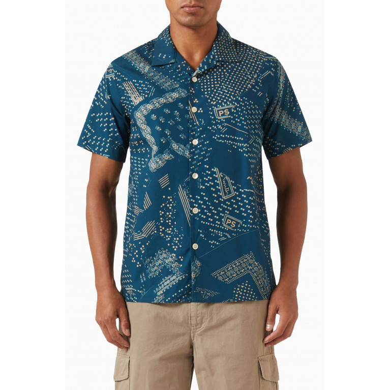 PS Paul Smith - Printed Shirt in Organic Cotton
