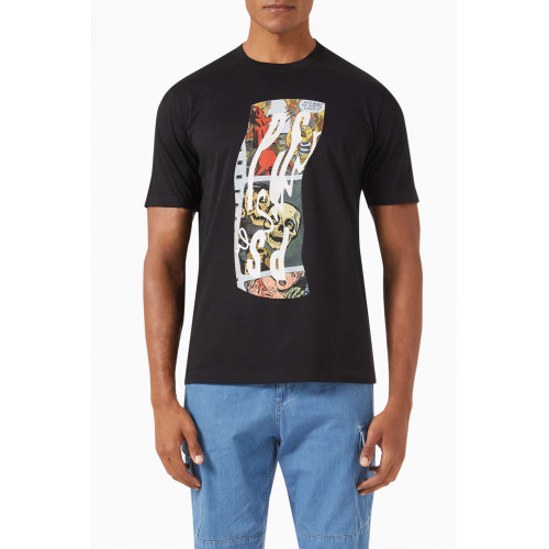 PS Paul Smith - Graphic Logo-print T-shirt in Organic Cotton-jersey