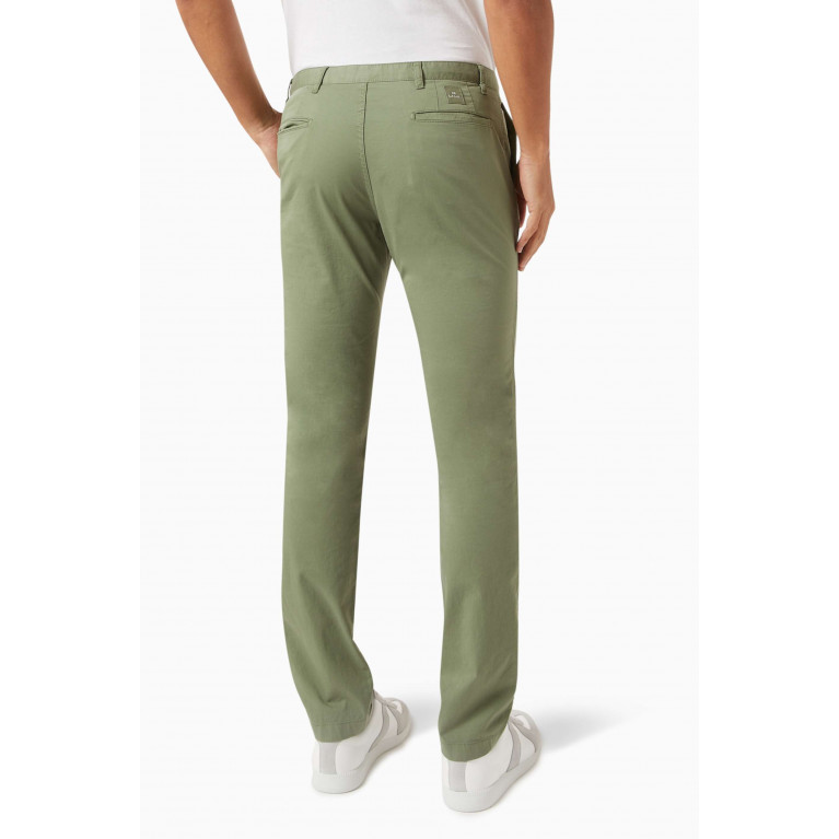 PS Paul Smith - Slim Fit Chinos in Organic Cotton Green