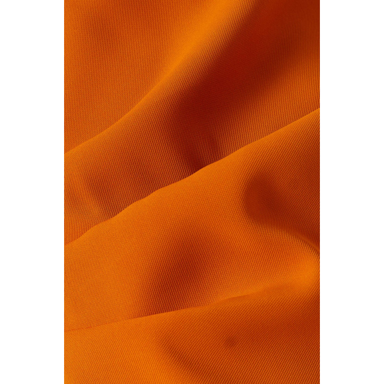 Mossman - Sense of You Mini Dress in Crepe Orange