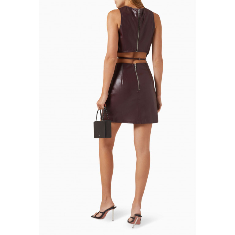 Mossman - The Habitual Top in Faux Leather