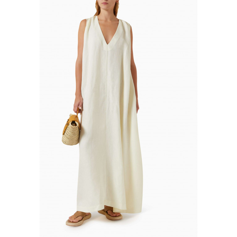Bondi Born - Marigot Maxi Dress in Organic Linen Blend