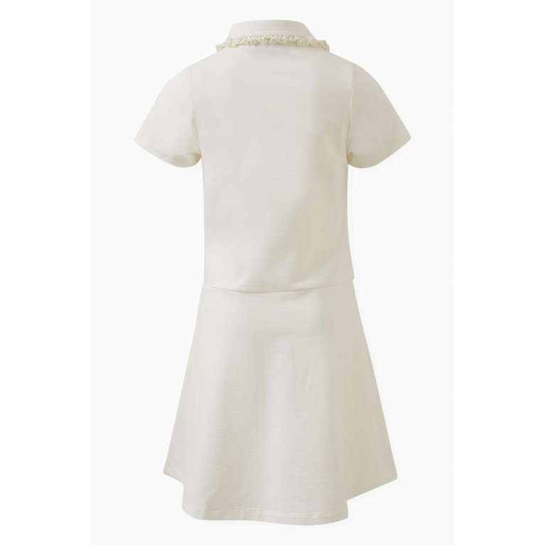 AIGNER - Ruffled Polo Dress in Cotton