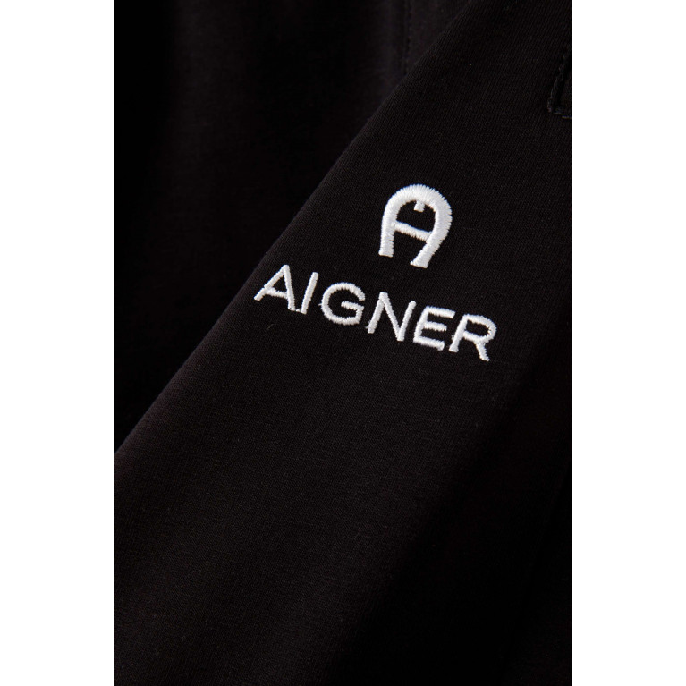 AIGNER - Logo-print Shorts in Cotton