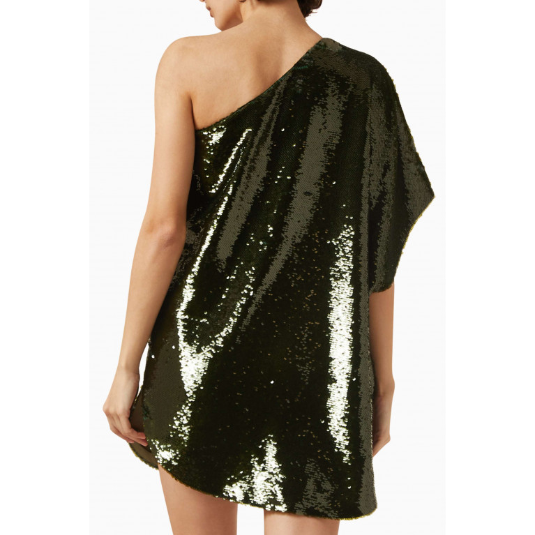 Frankie Shop - Gloria One-shoulder Mini Dress in Sequinned-tulle