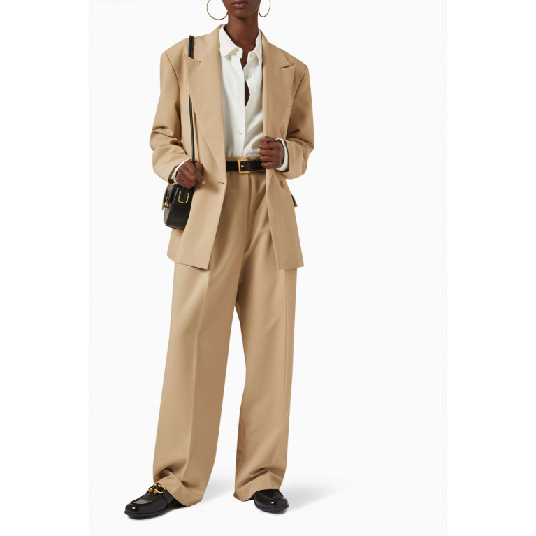 Frankie Shop - Corrin Blazer in Woven Suiting Fabric