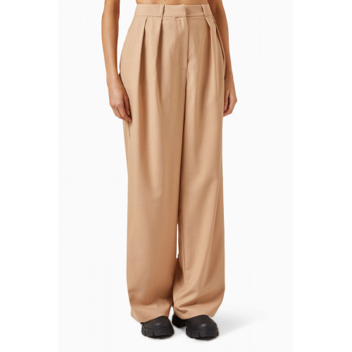 Frankie Shop - Tansy Pleated Pants in Twill