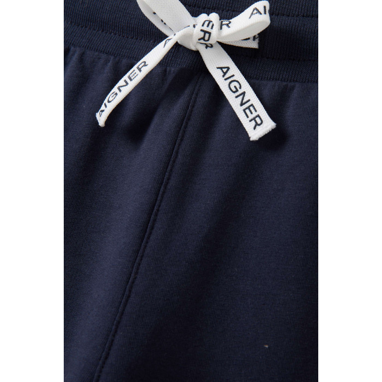 AIGNER - Logo Tape Sweatpants in Cotton
