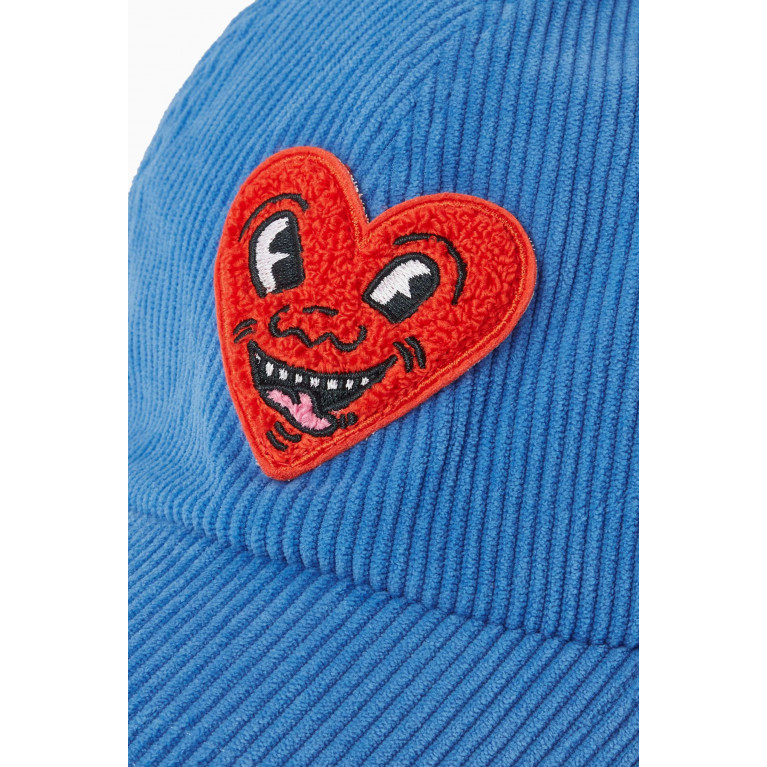 Tommy Jeans - x Keith Haring Heart Cap in Corduroy