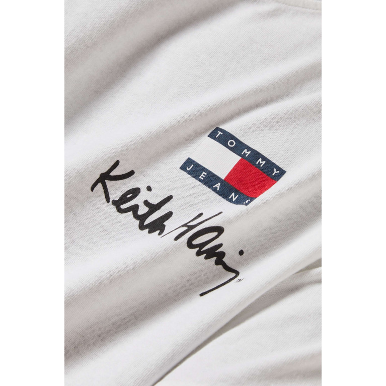 Tommy Jeans - x KH T-shirt in Cotton White