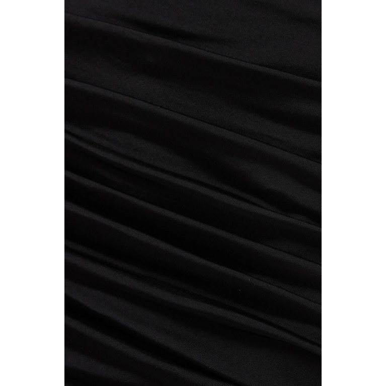 Gauge81 - Belem Maxi Skirt in Viscose-jersey Black