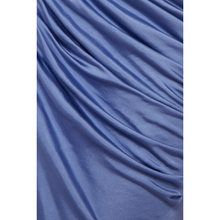 Gauge81 - Belem Maxi Skirt in Viscose-jersey Blue