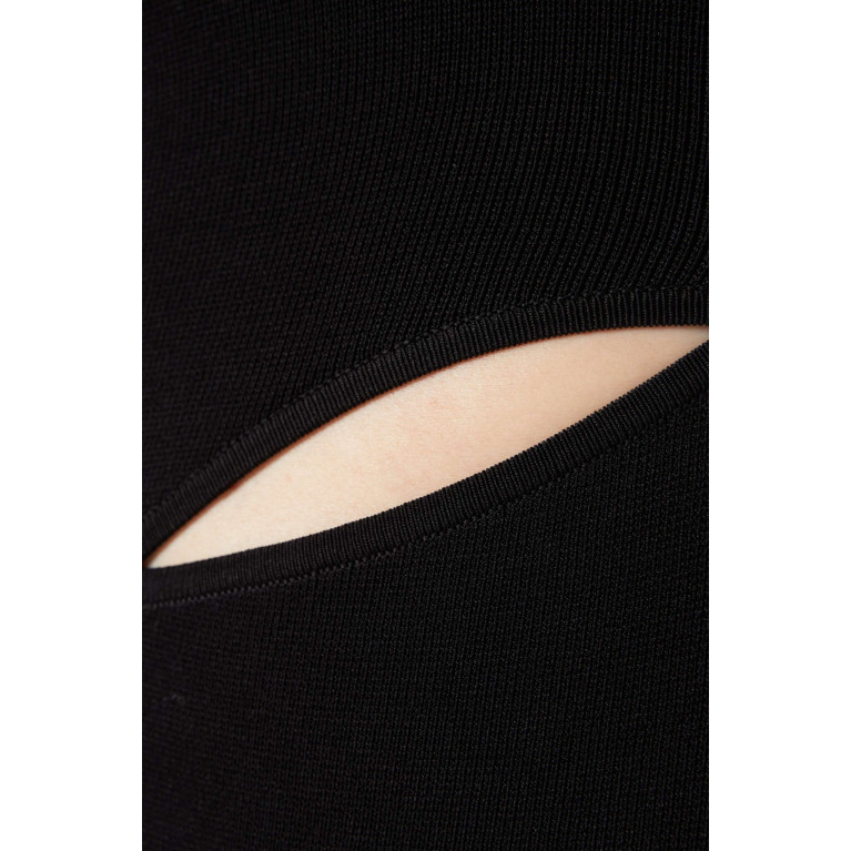SIR The Label - Manifesto Sleeve Midi Dress in Viscose-knit