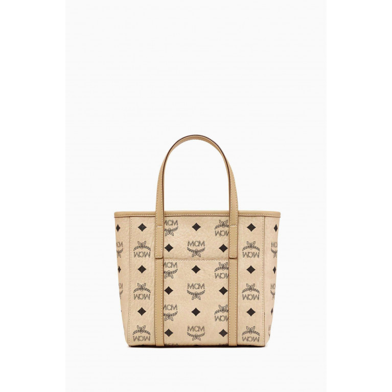MCM - Aren Visetos Zip Shopper Tote Bag in Coated-canvas