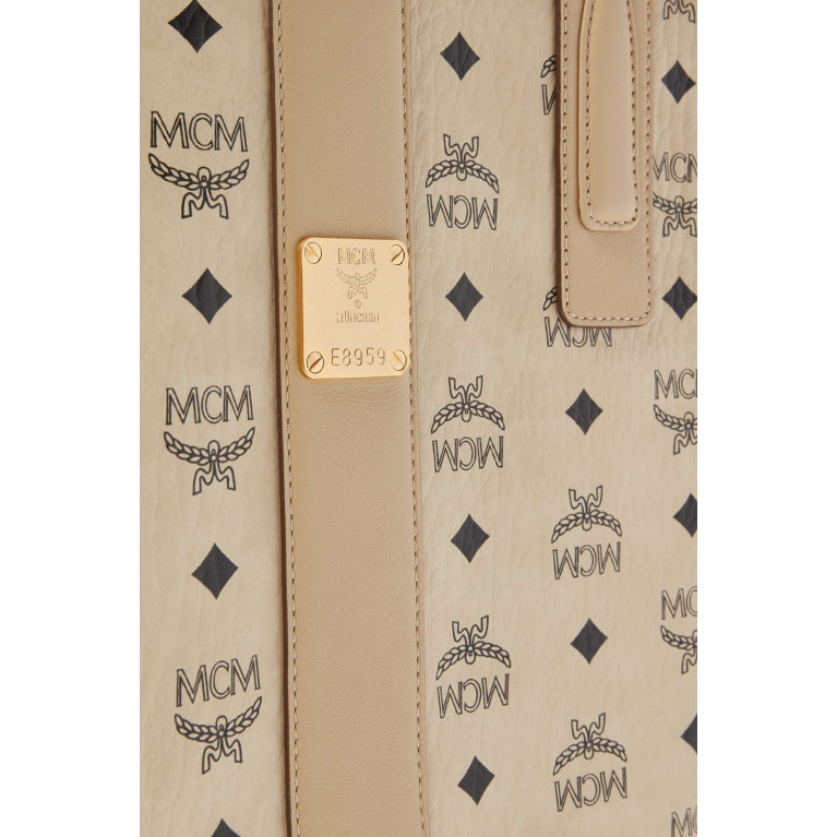 MCM - Medium Reversible Liz Shopper Tote Bag in Visetos Monogram Canvas
