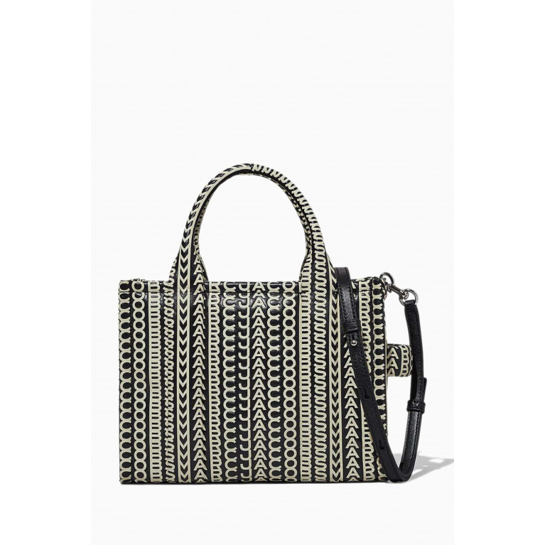 Marc Jacobs - The Small Tote Bag in Monogram Leather Black