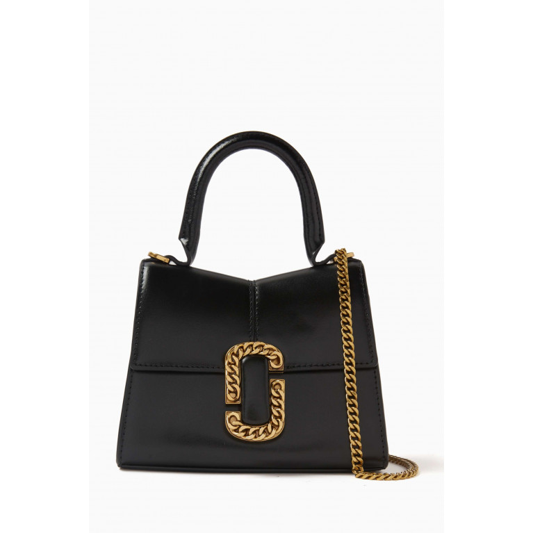 Marc Jacobs - Mini St Marc Top Handle Bag in Leather