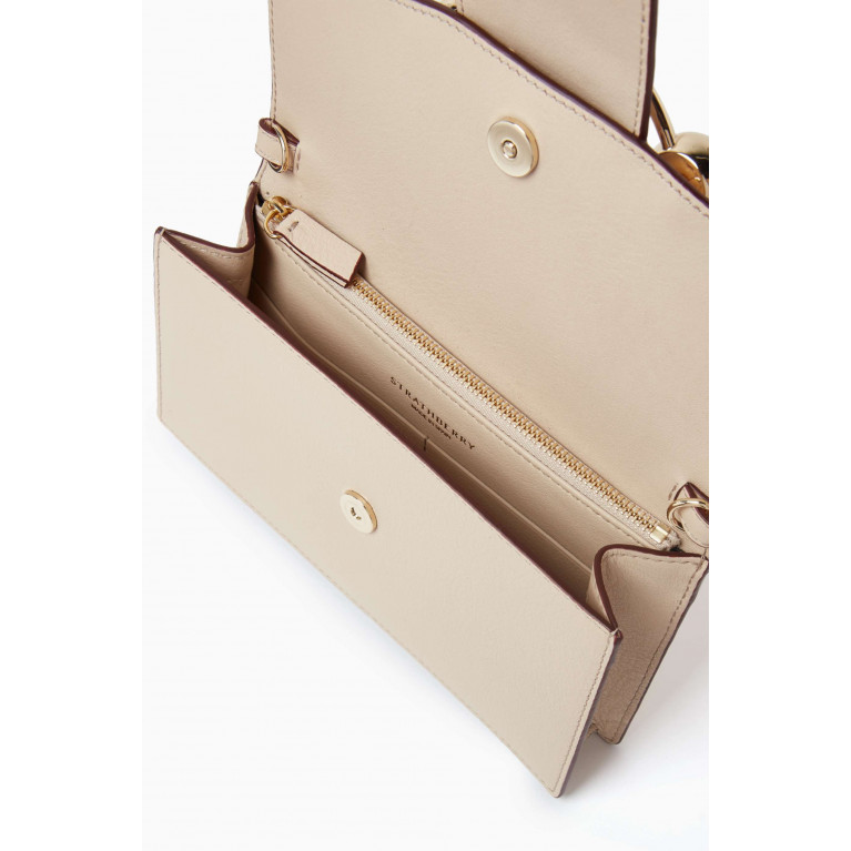 Strathberry - Crescent Shoulder Bag in Leather