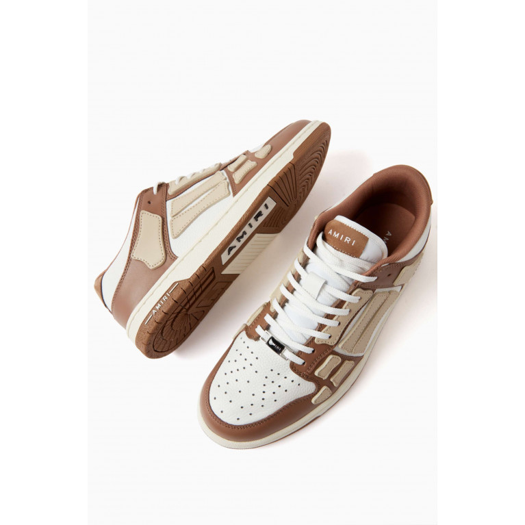 Amiri - Skeltop Low Sneakers in Smooth Leather