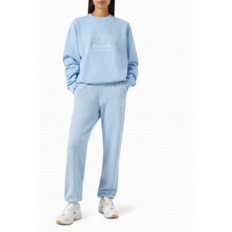Sporty & Rich - x Prince Health Sweatpants in Cotton