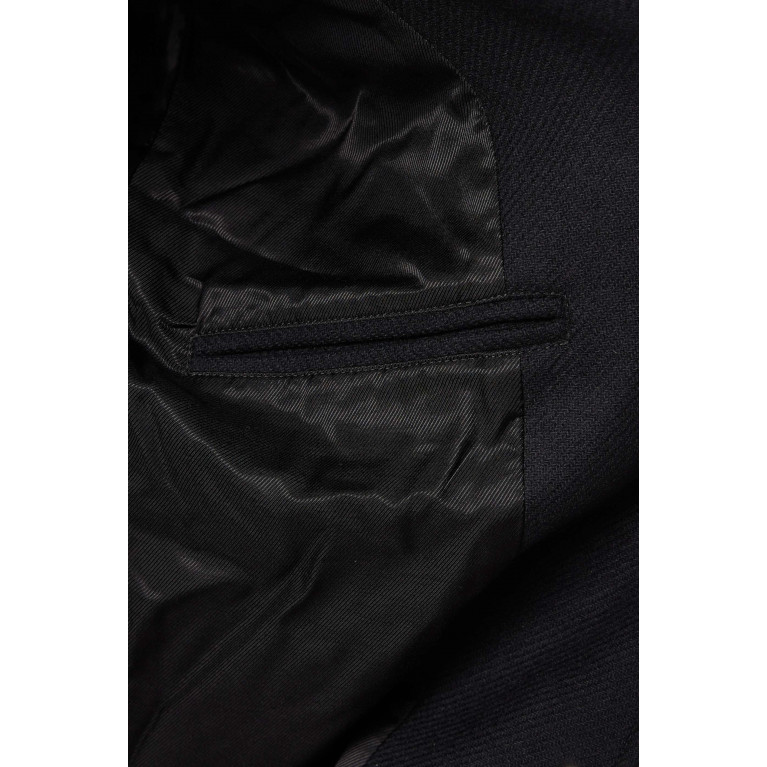 Amiri - Logo Patch Varsity Jacket in Bovine Leather