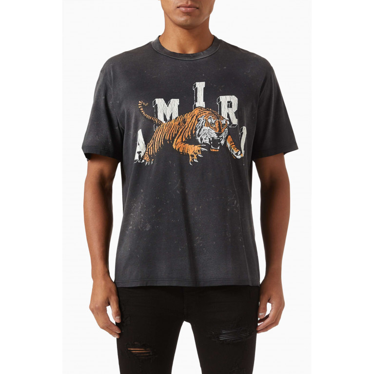 Amiri - Vintage Tiger T-shirt in Cotton