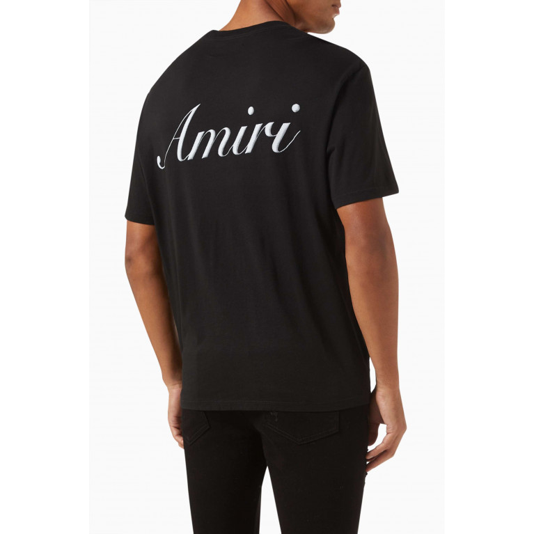 Amiri - Logo Print T-shirt in Cotton