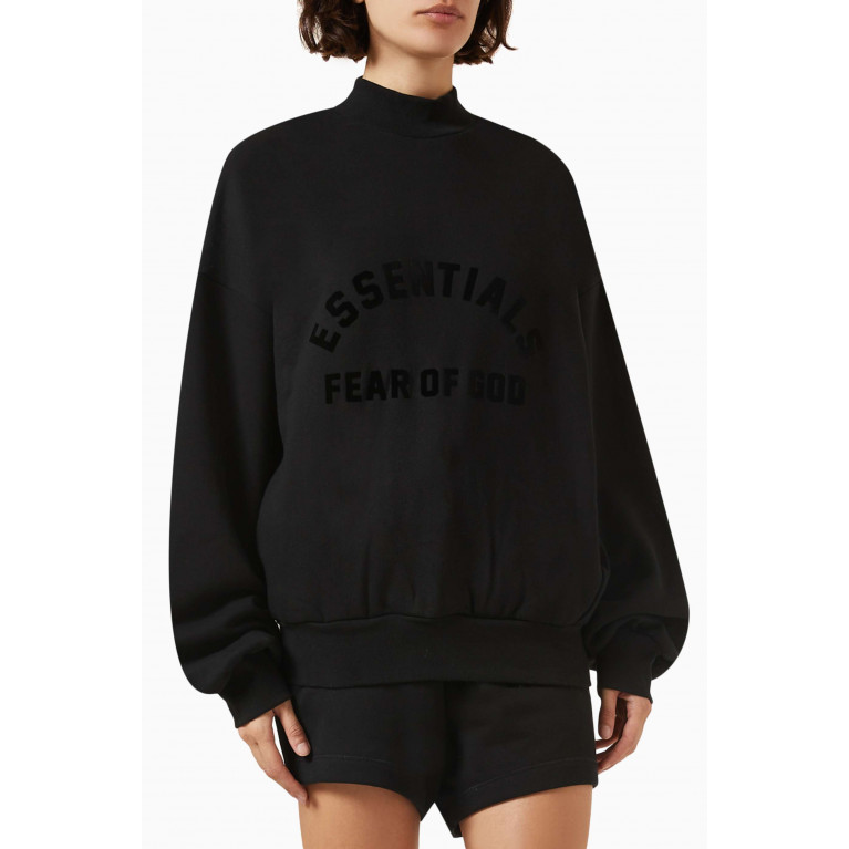 Fear of God Essentials - Essentials Crewnneck Sweatshirt in Fleece