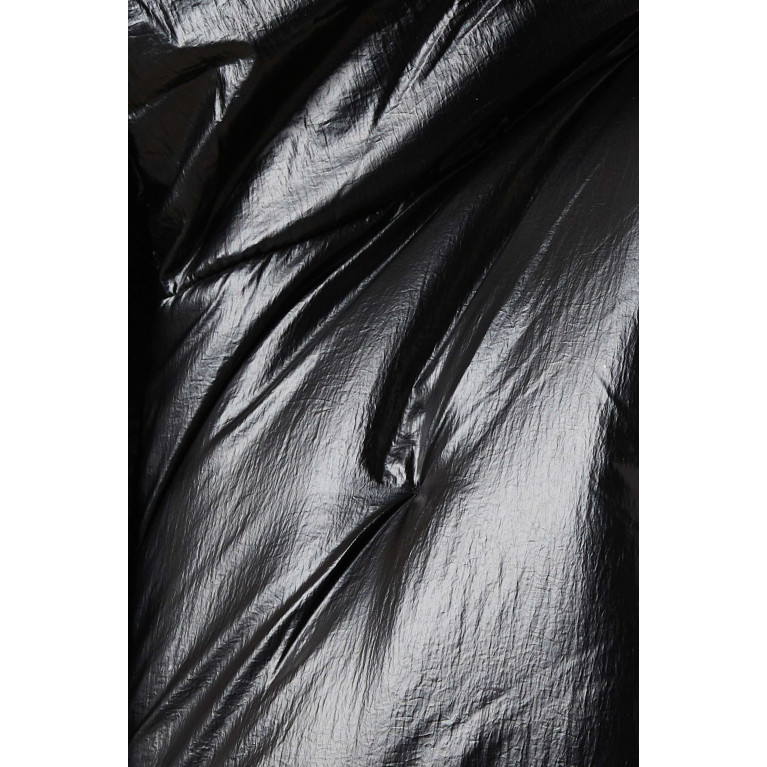 Ura - Gara Padded Long Coat in Coated-nylon