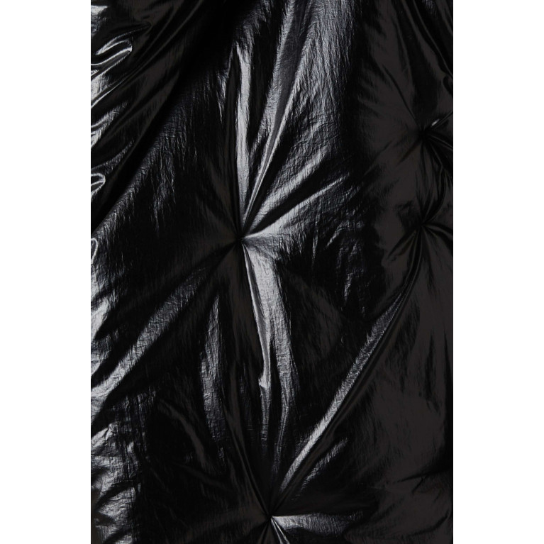 Ura - Gara Padded Short Coat in Coated-nylon