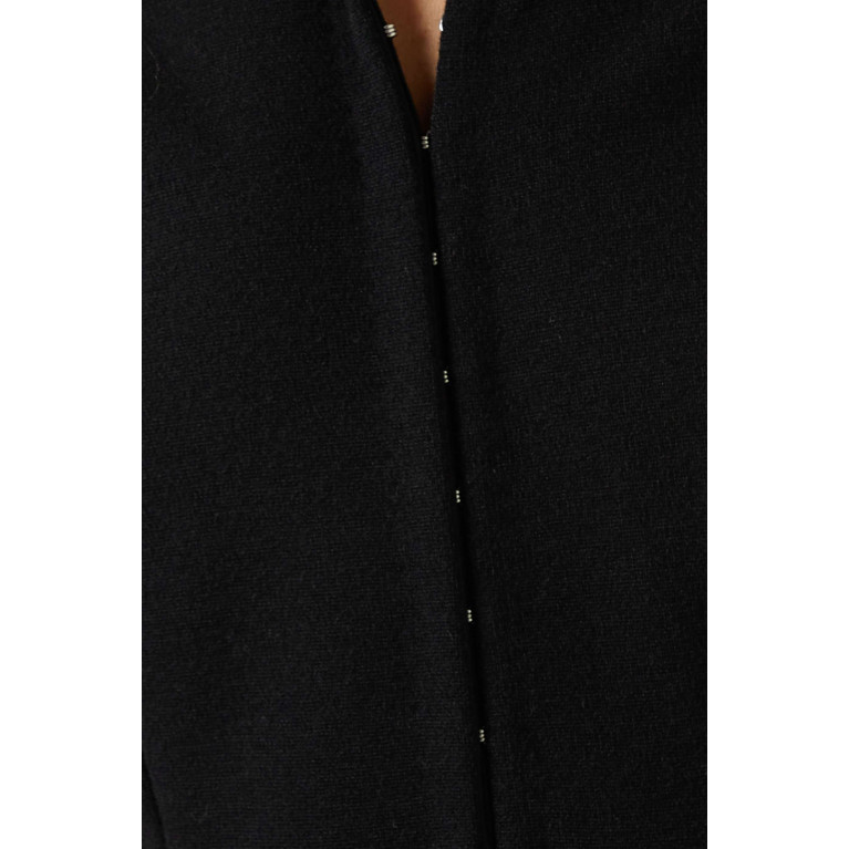Ura - Sheilla Long Shirt in Jersey Wool-blend