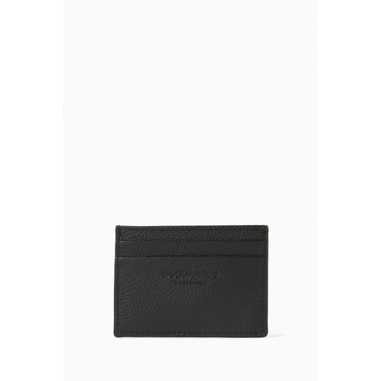 Dsquared2 - Bob Credit Card Holder in Tumbled Leather