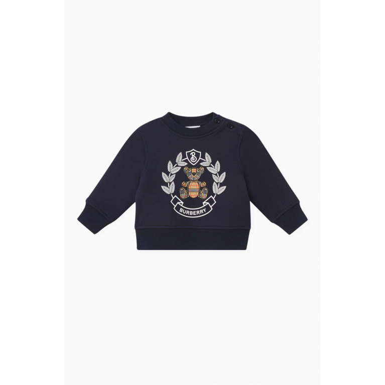 Burberry - Graphic Logo Print Sweatshirt in Cotton