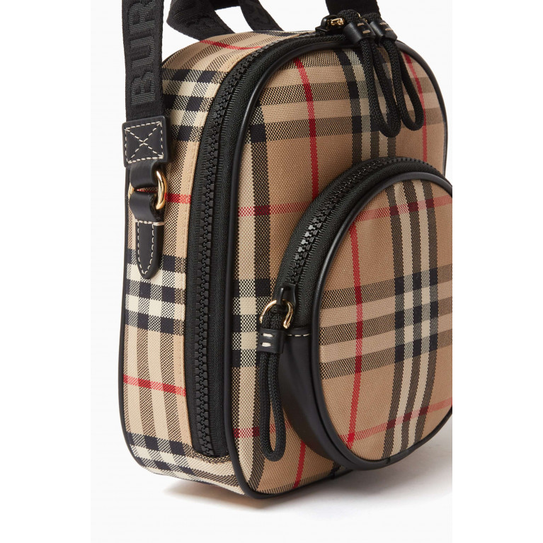 Burberry - Checked Backpack in Canvas