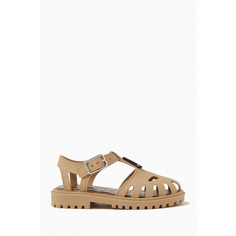 Burberry - TB Logo Sandals in Rubber