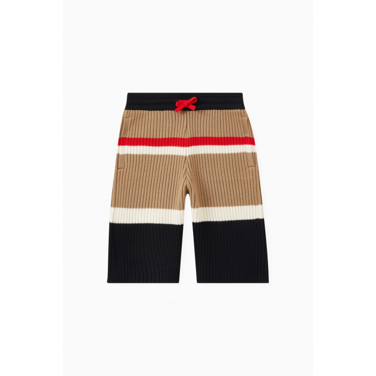 Burberry - Knitted Shorts in Wool Blend
