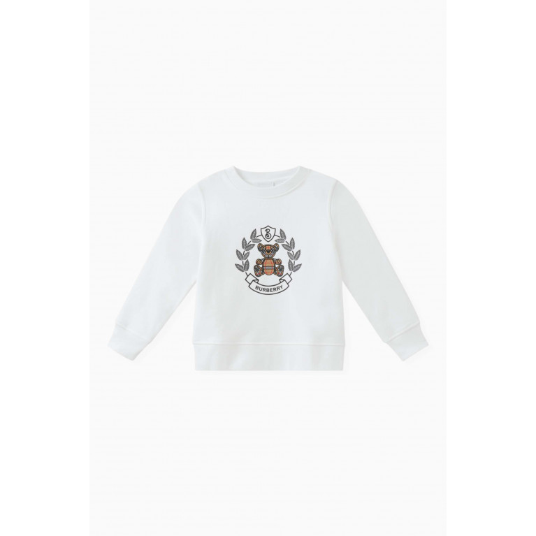 Burberry - Logo-print Sweatshirt in Cotton