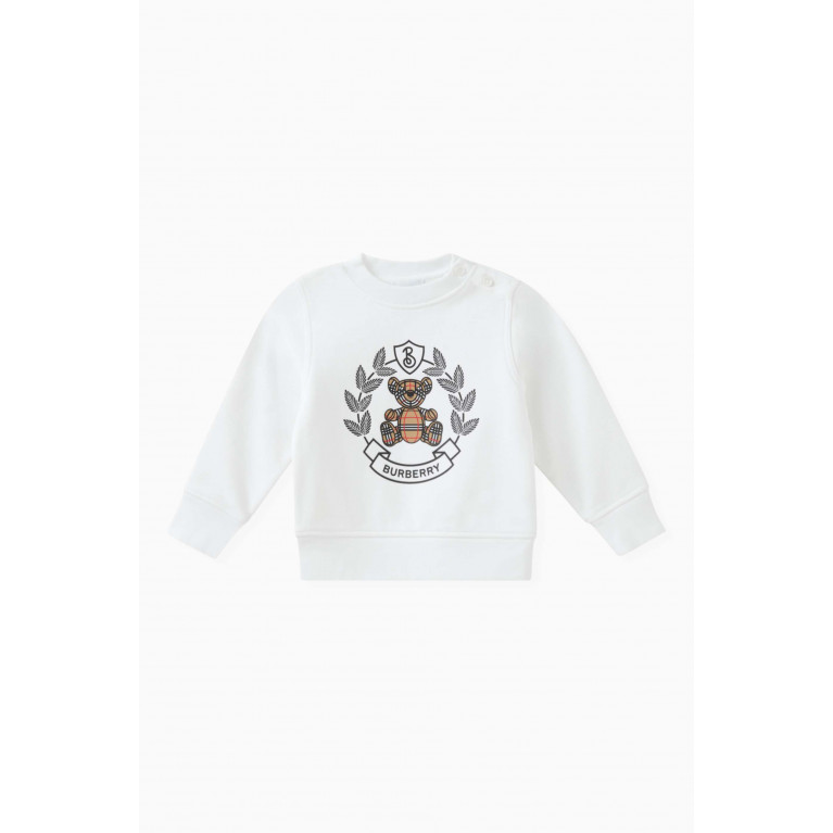 Burberry - Logo-print Sweatshirt in Cotton