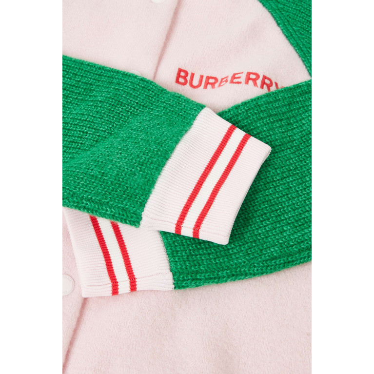 Burberry - Colour-blocked Bomber Jacket in Wool