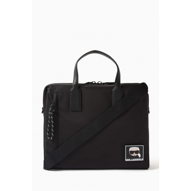 Karl Lagerfeld - Karl Logo Briefcase in Nylon