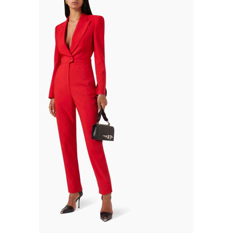 Alexander McQueen - All-in-one Tailored Jumpsuit in Wool