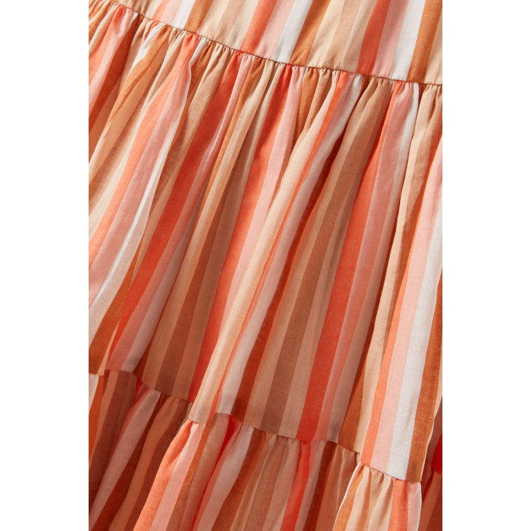 Minkpink - Rayna Mini Tiered Dress in Cotton-poplin