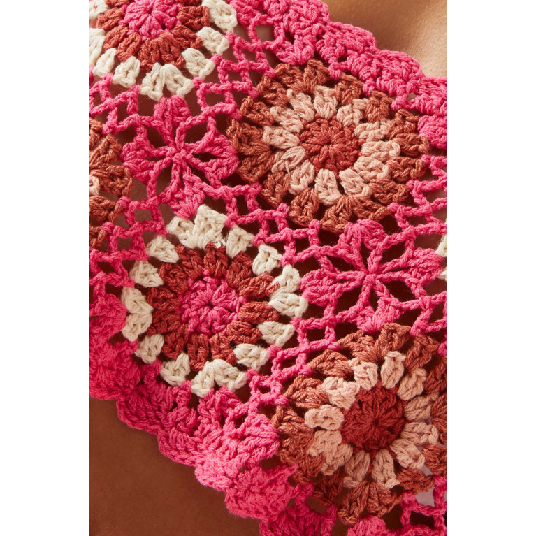 Minkpink - Harlow Crochet Crop Top