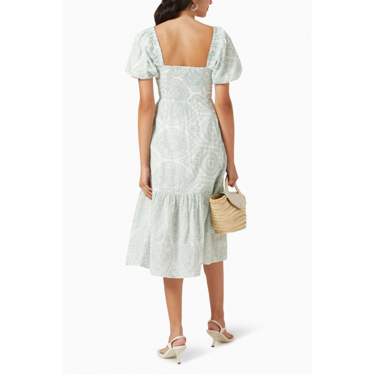 Minkpink - Phoebe Embroidered Midi Dress